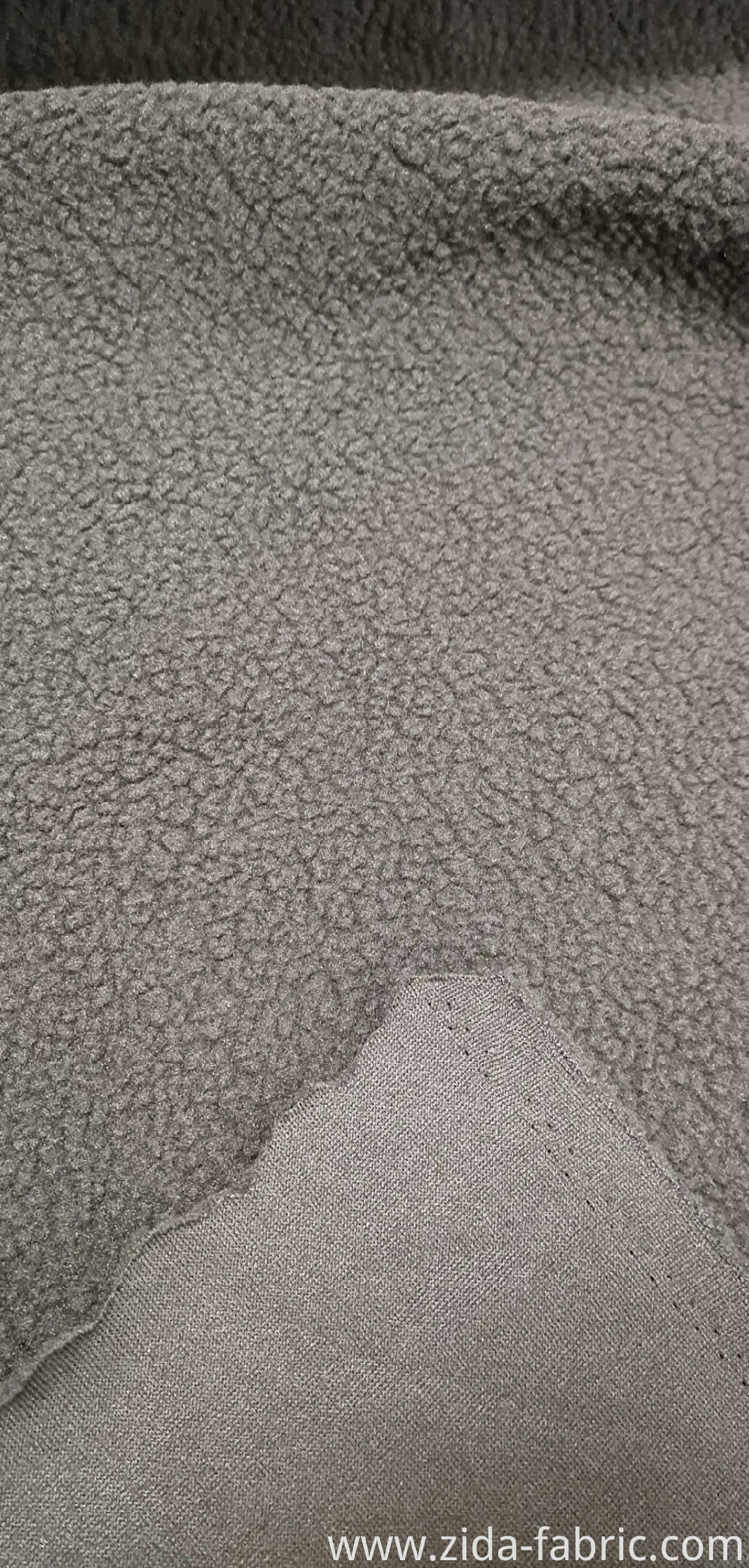 100%Polyester Rabbit-Like Mink Hair Knitted Fabric